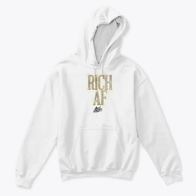 Rich AF Logo (White)