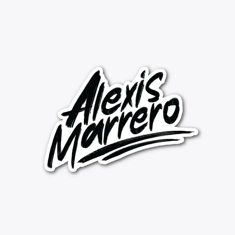 Alexis Marrero Merchandise (Black Logo)