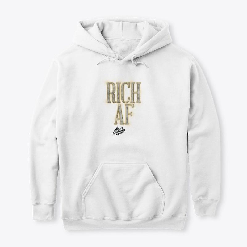 Rich AF Logo (White)